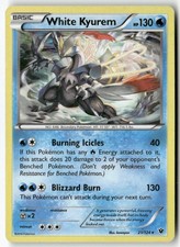 white kyurem pokemon card value - Kyurem-EX (103/149) - BW - Boundaries Crossed Description coming soon... White Kyurem 2013 Japanese BW-P