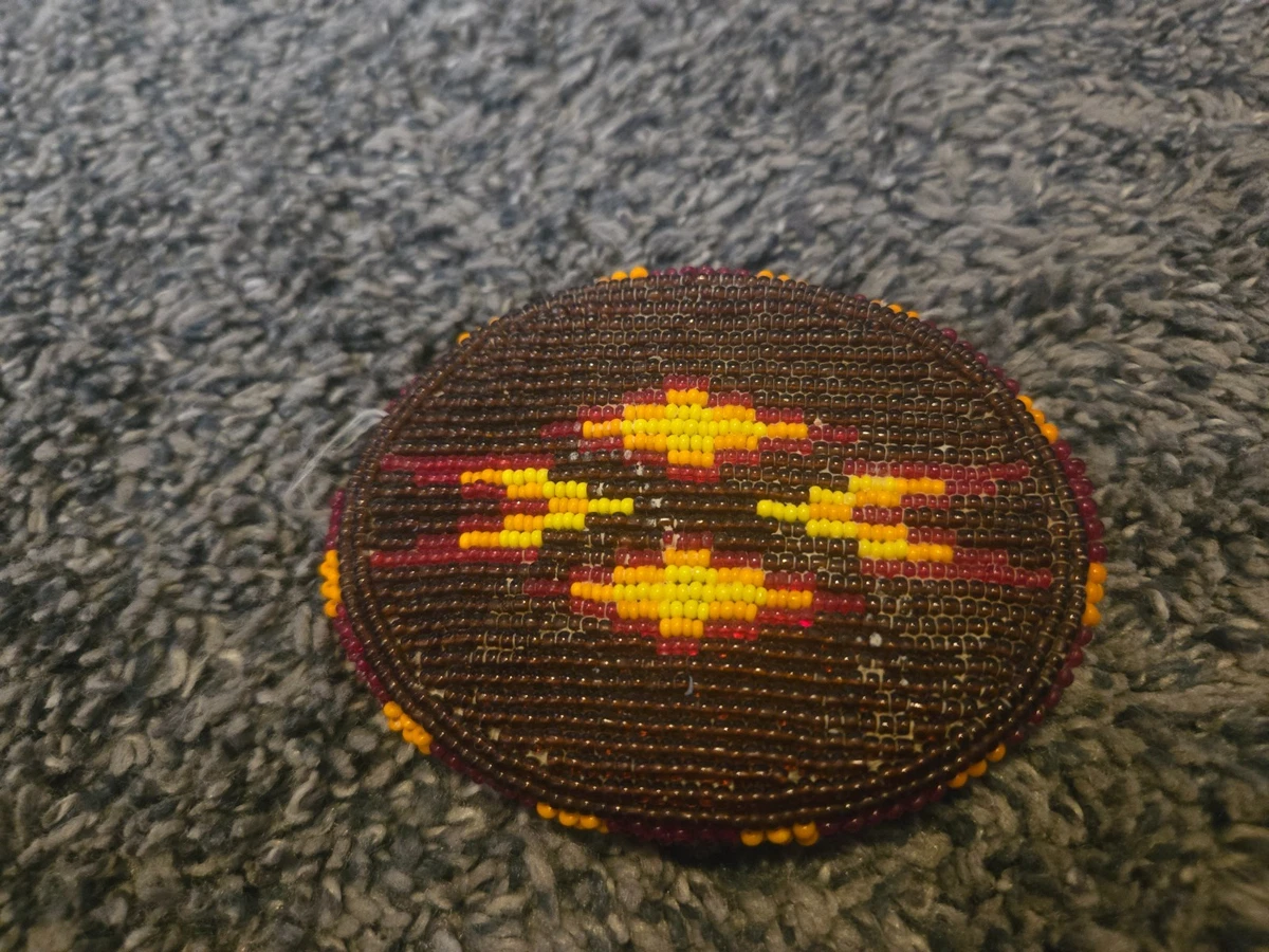 native american beaded belt buckle products for sale | eBay display picture 2