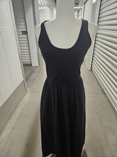 Sweaty Betty Explorer Ribbed Racer dress S Small Black