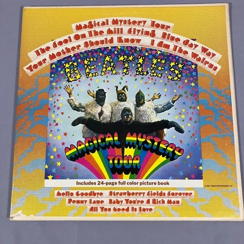 The Beatles – Magical Mystery Tour Vinyl LP Capitol SMAL-2835 Stereo w/ Booklet