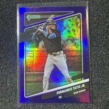 2021 Panini Donruss - Fernando Tatís Jr. #71 Holo Purple San Diego