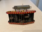 Marx prewar Train Car with YELLOW BODY TANK windup Works 4-Wheei — photo 5