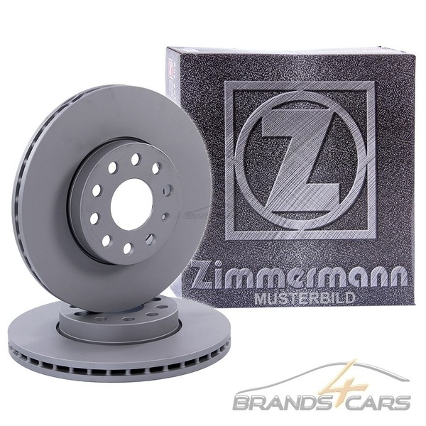Zimmermann Satz SET Bremsscheiben 150.1269.20 BelÜFtet Ø286 Vorne-image