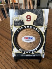 2025 Leaf Lumber Ted Williams Off The End Of The Bat PSA/DNA 1/1 SSP￼