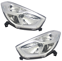 Scheinwerfer Set FüR Dacia Dokker Lodgy Ab 2012- Drl Tfl H4 Halogen Scheibe
