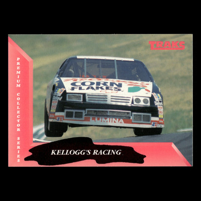 Winston Cup Debut #3 1993 Traks Kelloggs Racing Racing Card
