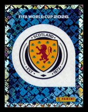 Scotland Emblem FOIL 2026 Panini FIFA World Cup Stickers #SCO1