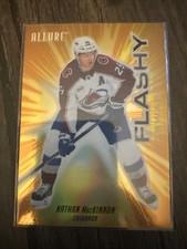 2025-26 Upper Deck Allure - Flashy Forwards Nathan MacKinnon #FF-10 Orange