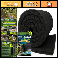 Coarse Koi Pond Filter Pad - Ultra-Durable Latex Coated Media, 12"x72" Roll