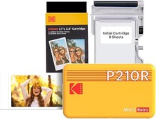 Kodak Portable 4PASS Photo Printer – Borderless Prints for iPhone & Android