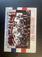 1980 usa olympic Champion hockey Card