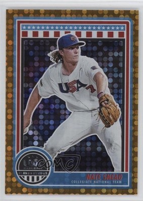 2025 Panini Stars and Stripes Orange 40/75 Nate Snead #15 0n64