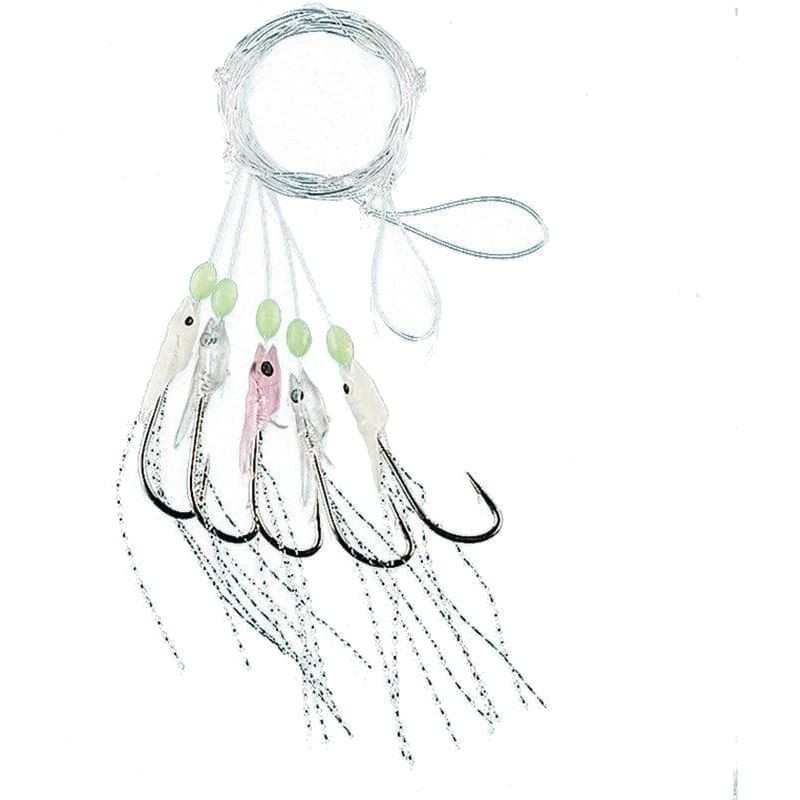 Fladen 5 Hook Lumi Shrimp Rig Hook Size 4