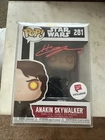 Funko Pop ANAKIN SKYWALKER SIGNED Hayden Christensen Autograph Star Wars JSA COA