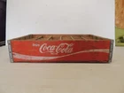 COKE A COLA VINTAGE WOODEN CRATE