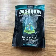 Dasuquin MSM Joint Health Supplement 84 ct Large Dogs 60lbs and over EXP:2/27