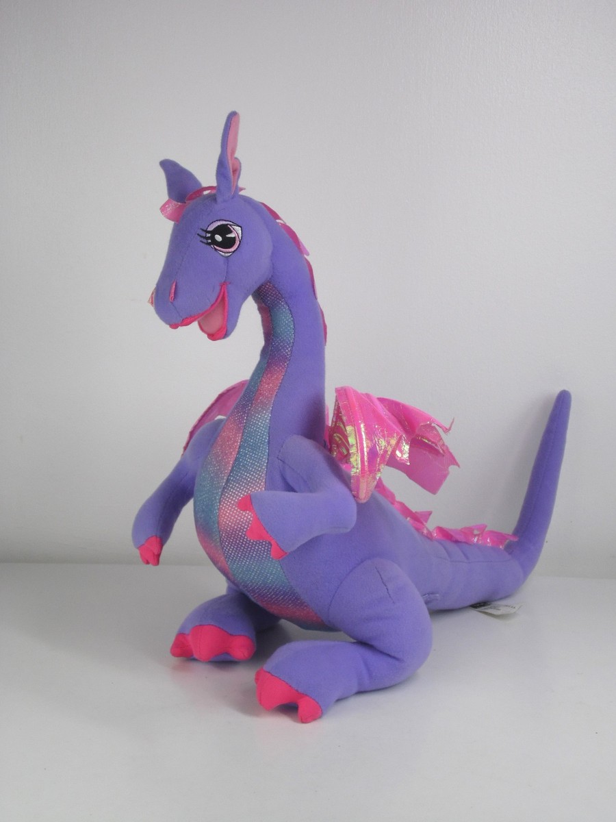 Barbie Vintage Rapunzel Penelope Large Talking Dragon Soft Toy
