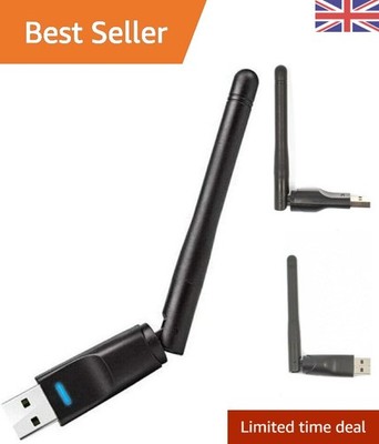 Mini Wireless USB WiFi Dongle - Kompatibel mit Aura HD MAG 250-277 Serie