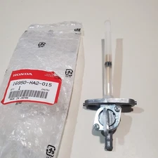 HONDA OEM FUEL PETCOCK 85-86 ATC250R ATC 250R FUEL SHUT OFF NEW 16950-HA2-015