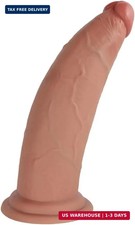 3-Inch Diameter 12-Inch Length Thick Huge Dildo: Giant, Fat, Wide, Crazy-Big,