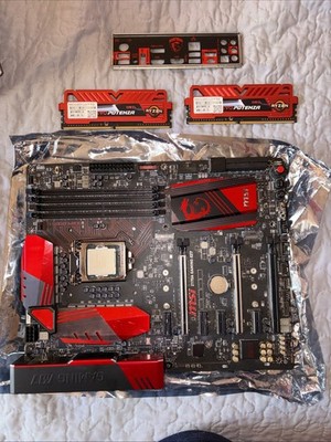 MSI Z170A M7 LGA 1151/Socket H4, Intel MB With CPU And Ram 16 Gb I-7 6700 K