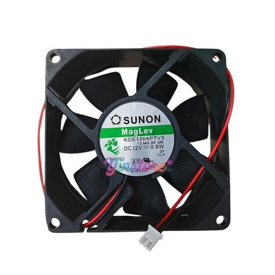 1 Pc. New KDE1208PTV3 Cooling Fan 8025 DC12V 0.8W 8CM 2PinA1