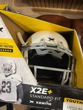 Xenith X2E+ Youth Football Helmet White Medium New.