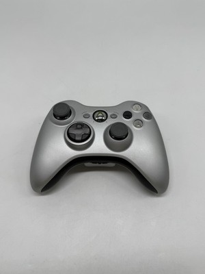 Original Microsoft Xbox 360 Wireless Controller Silber - verbindet nicht