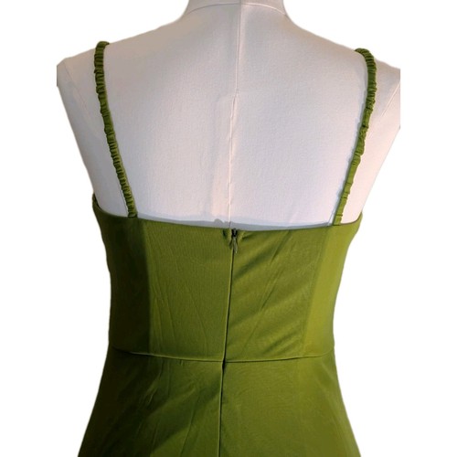 Medium Damen ärmelloses Kleid grün Sommer Spaß Neu mit Etikett - Bild 3 von 6
