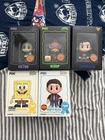 Thrilljoy Pix Lot Of 5 Figures Superman, SpongrBob, TMNT, Back To The Future