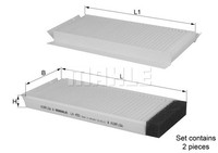 Mahle LA 450/S Innenraumfilter, Frischluftfilter, Pollenfilter FüR Mazda Demio (