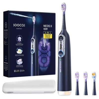 Soocas NEOS II Ultra Plus Electric Toothbrush Water Flosser Combo New