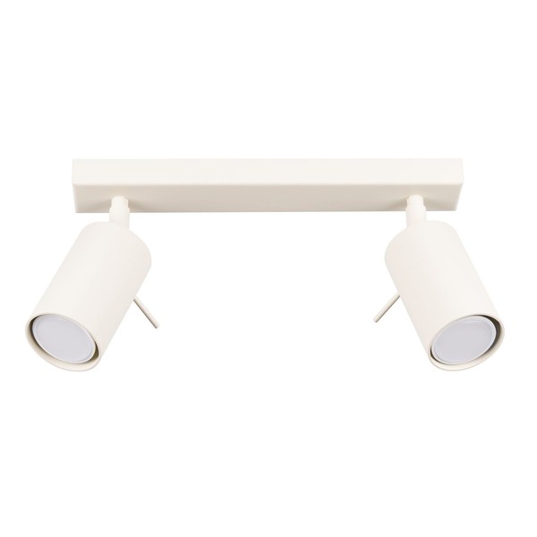 Deckenstrahler Stahl Beige GU10 Flexibel KüChe L:30 Cm Deckenleuchte Esszimmer-image