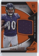 2016 Certified New Generation Jerseys Mirror Orange 388/399 Chris Moore #23 2v6