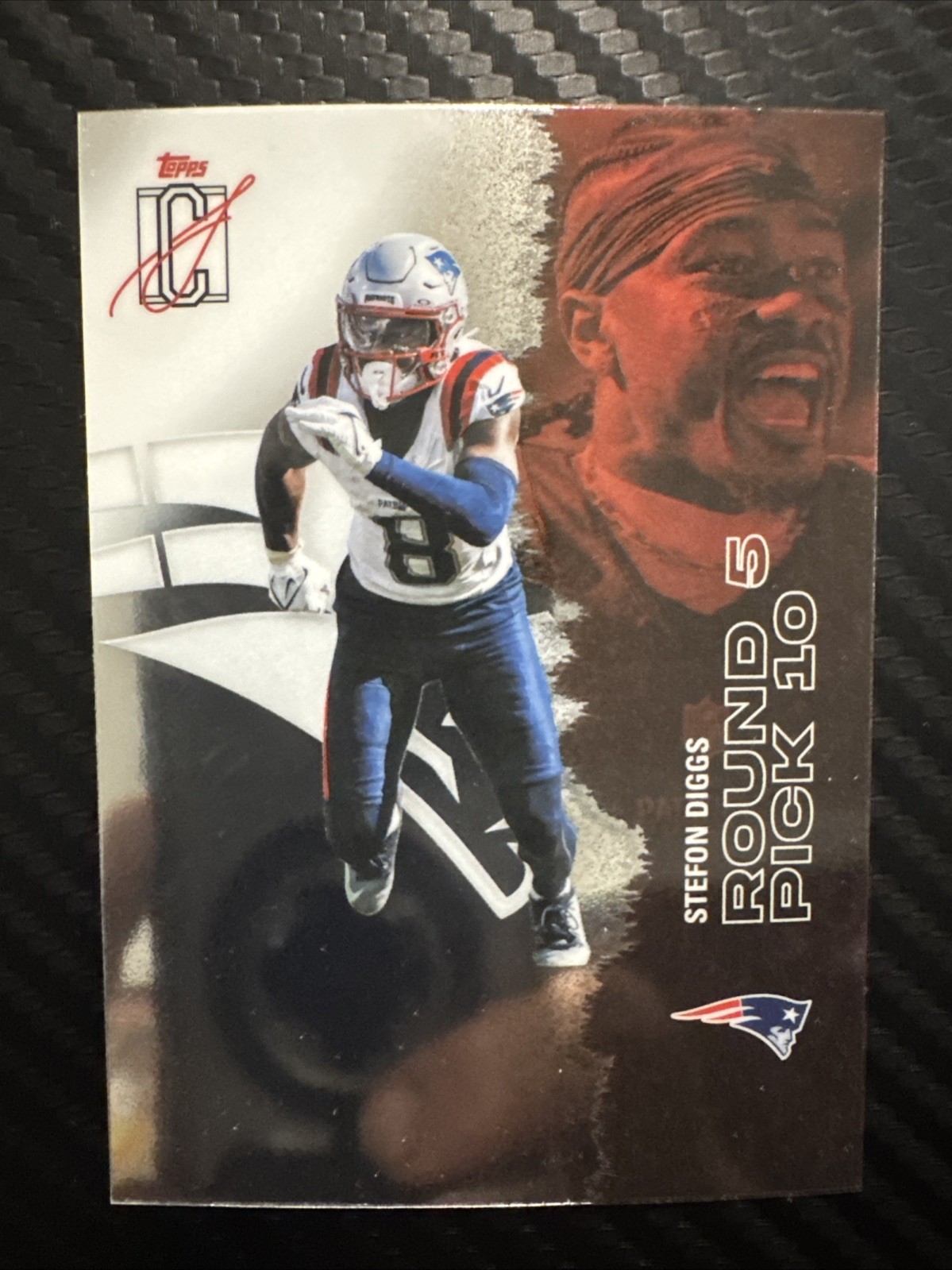 Topps Signature Class 2025 Stefon Diggs New England Patriots #89 009/100