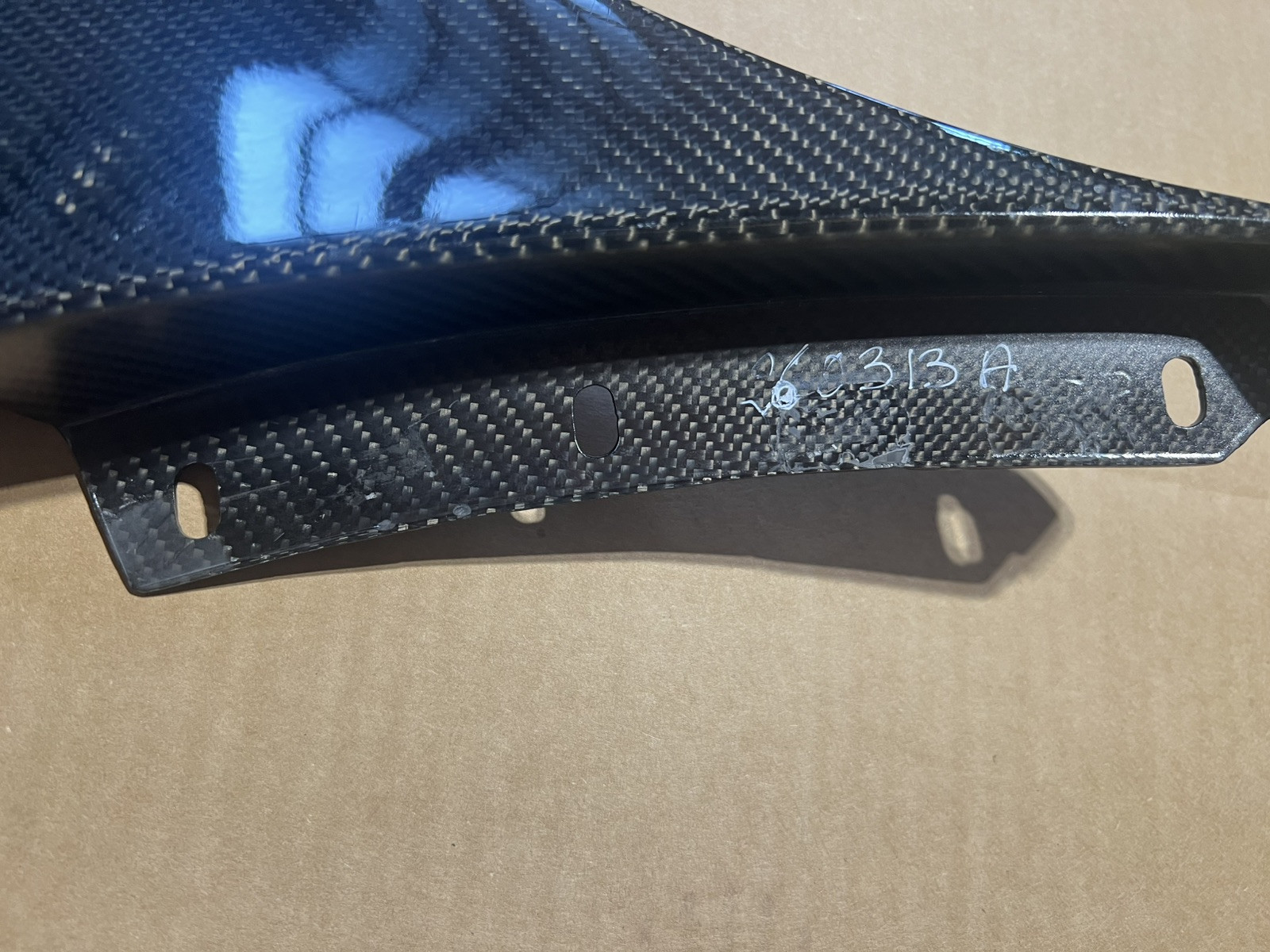 LH OEM Carbon Side Air Intake Vent Scoop Blade Vane for McLaren MP4-12C