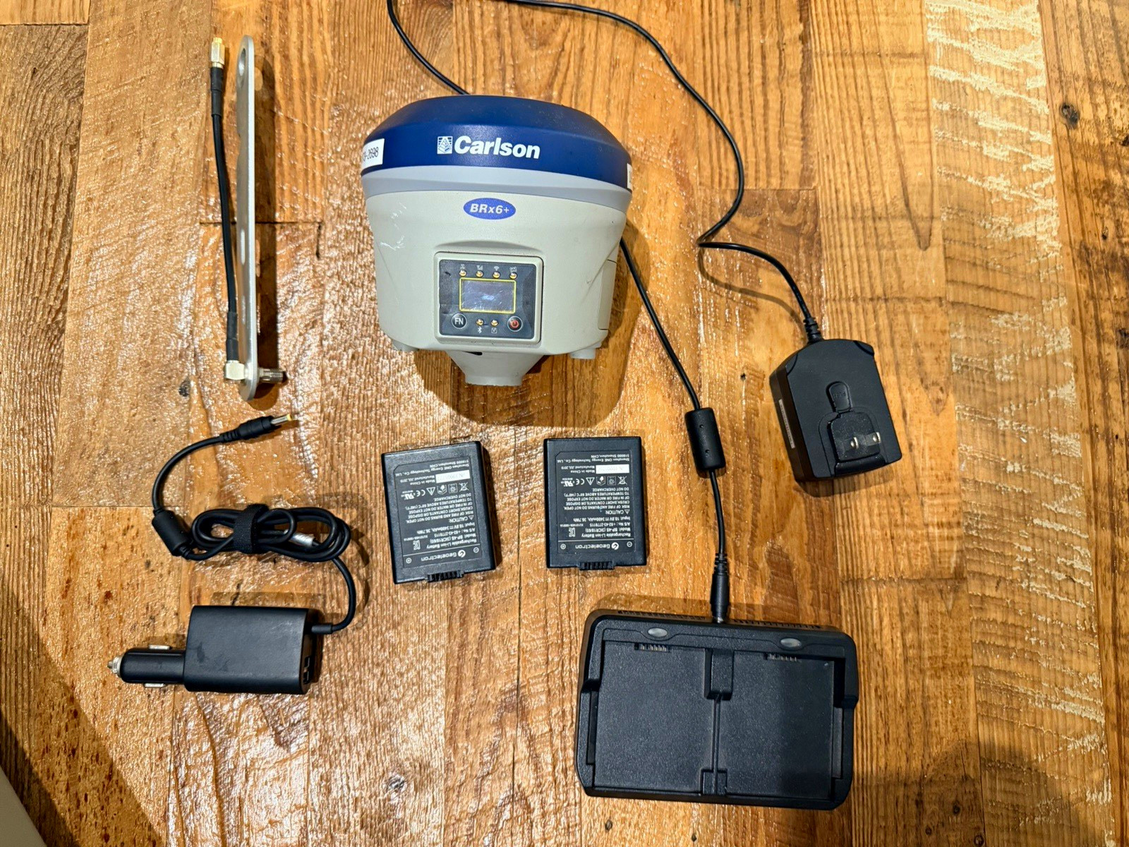 Carlson BRx6+ GNSS Receiver Survey Kit w/ Case, Batteries & Charger