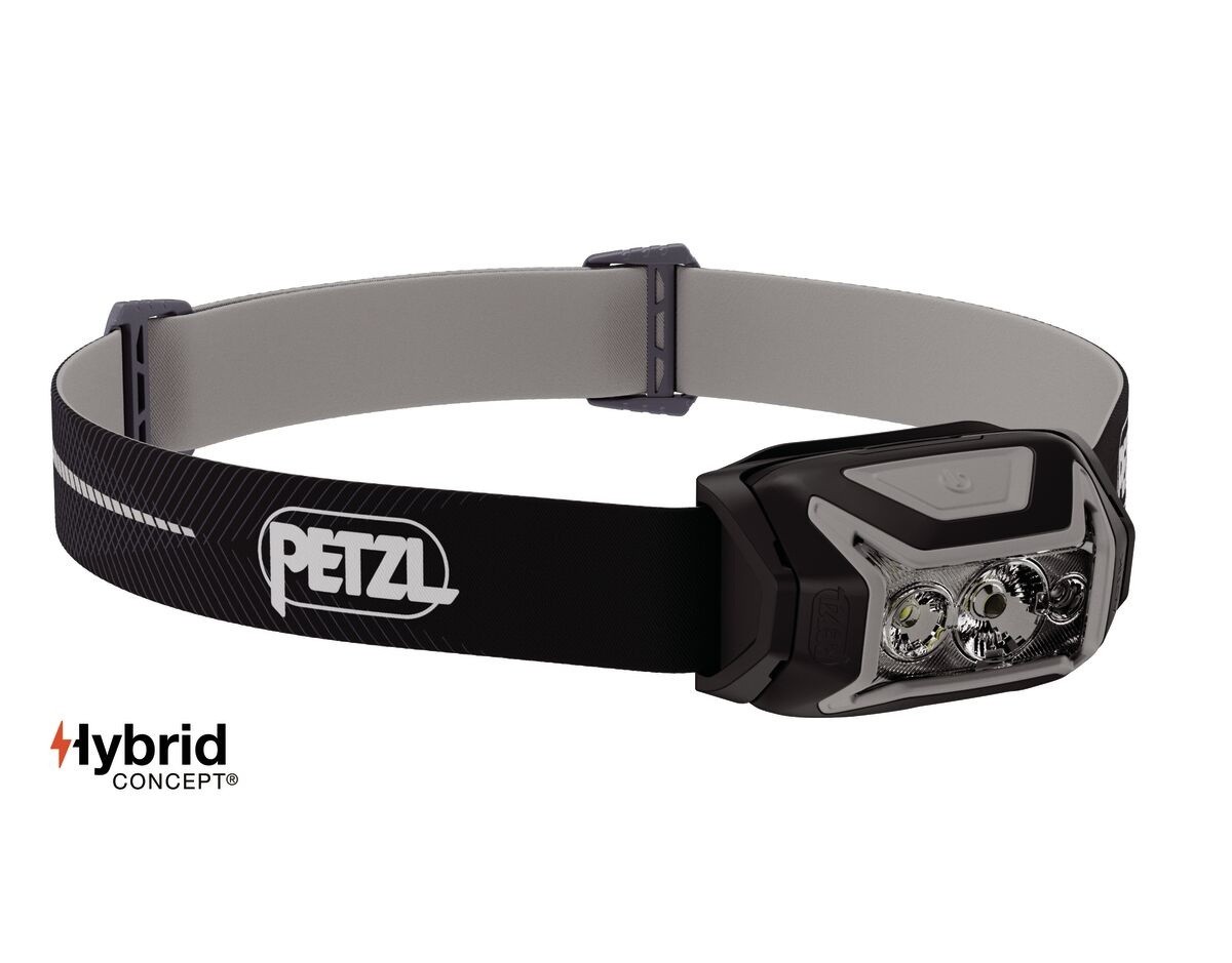PETZL ACTIK CORE 600LM LED HEADLAMP HYBRID CONCEPT AAA BATTERY OR CORE PACK IPX4