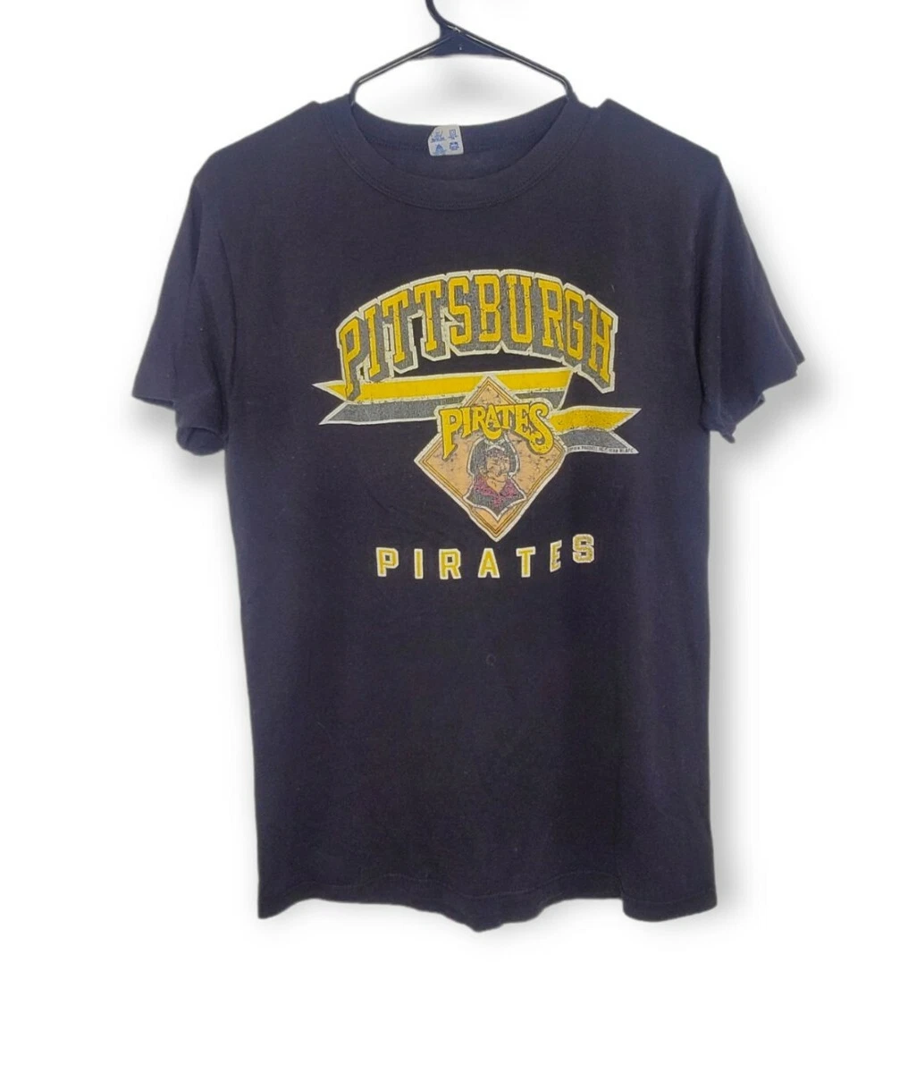 Vintage Champion Pittsburgh Pirates T Shirt 80s Mens Medium