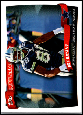 2010 Topps #PP5 Dez Bryant - Peak Performance  FREE SHIPPING!