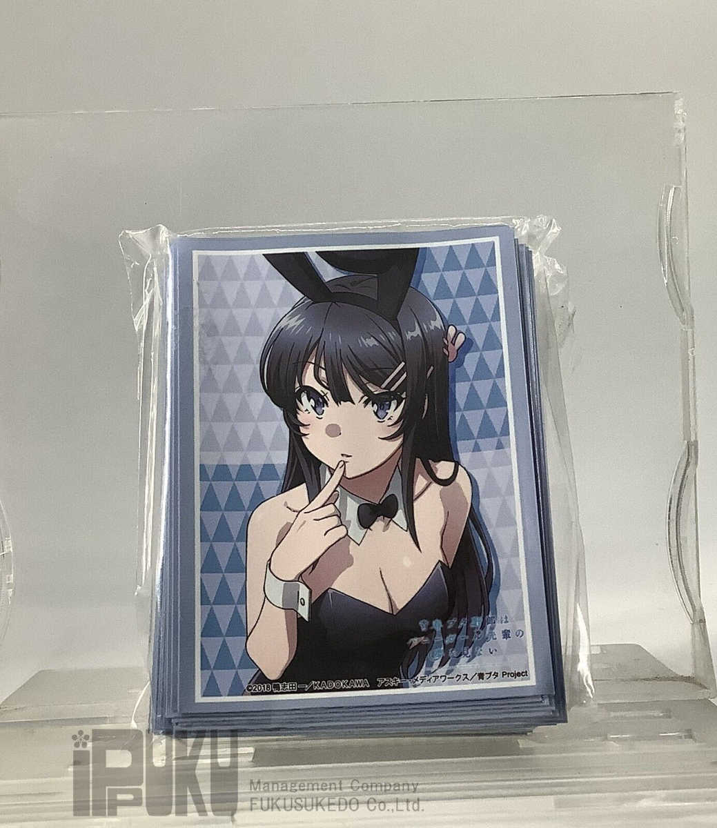 bunny card sleeves Card Sleeves Rascal Does Not Dream of Bunny Girl Senpai Mai Sakurajima