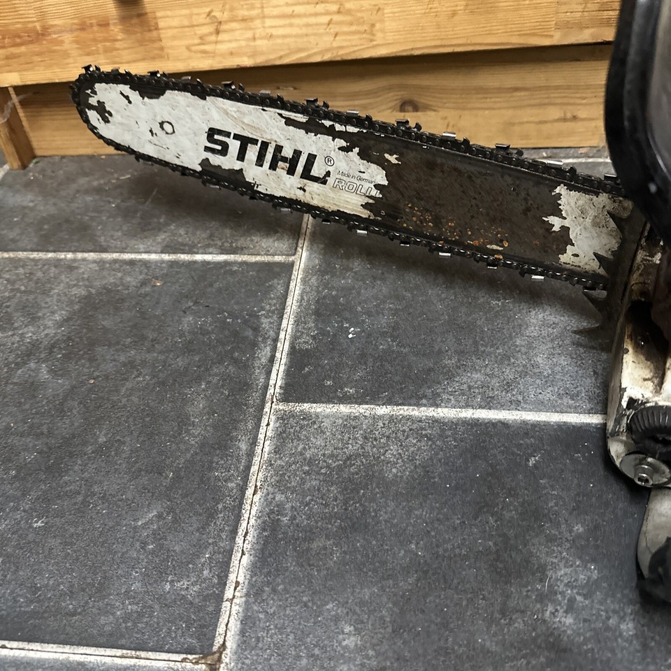 Stihl 028 AV Chainsaw Petrol 18” Blade WORKING READ DESCRIPTION eBay