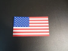 FWD USA RED + BLUE REFLECTIVE SOLAS 2ND PATCH 3.5"X2" W/ VELCRO® BRAND FASTENER