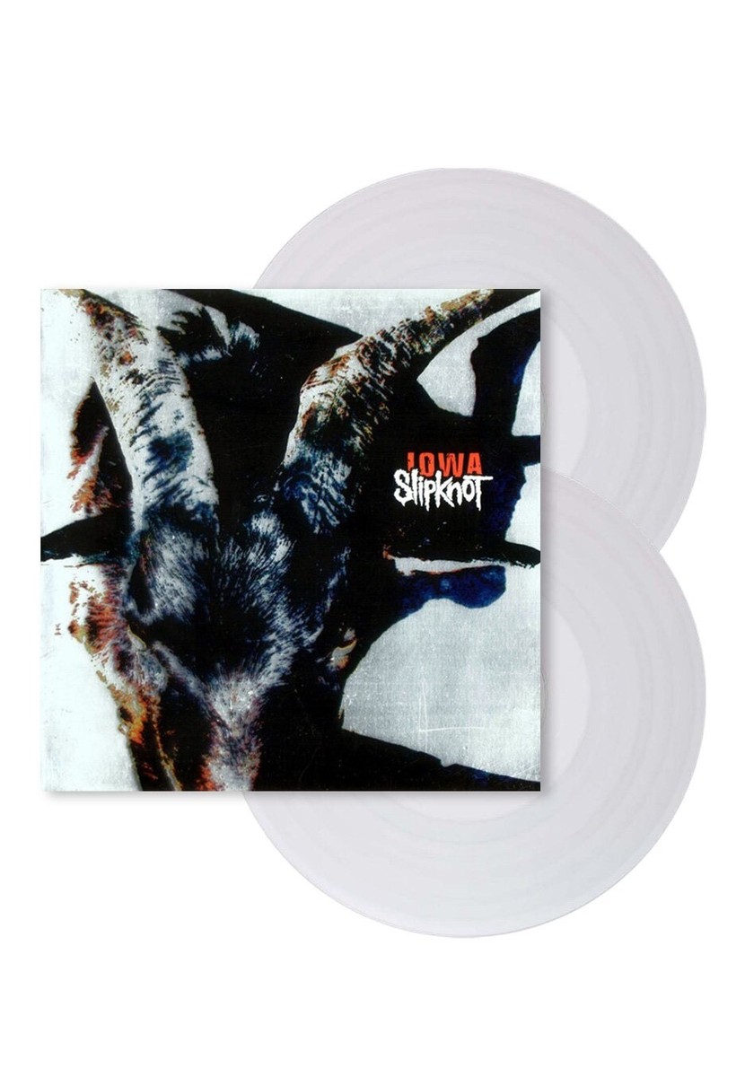 Slipknot - Iowa - ⚪️ Clear 2LP Vinyl Limited Edition Exclusive