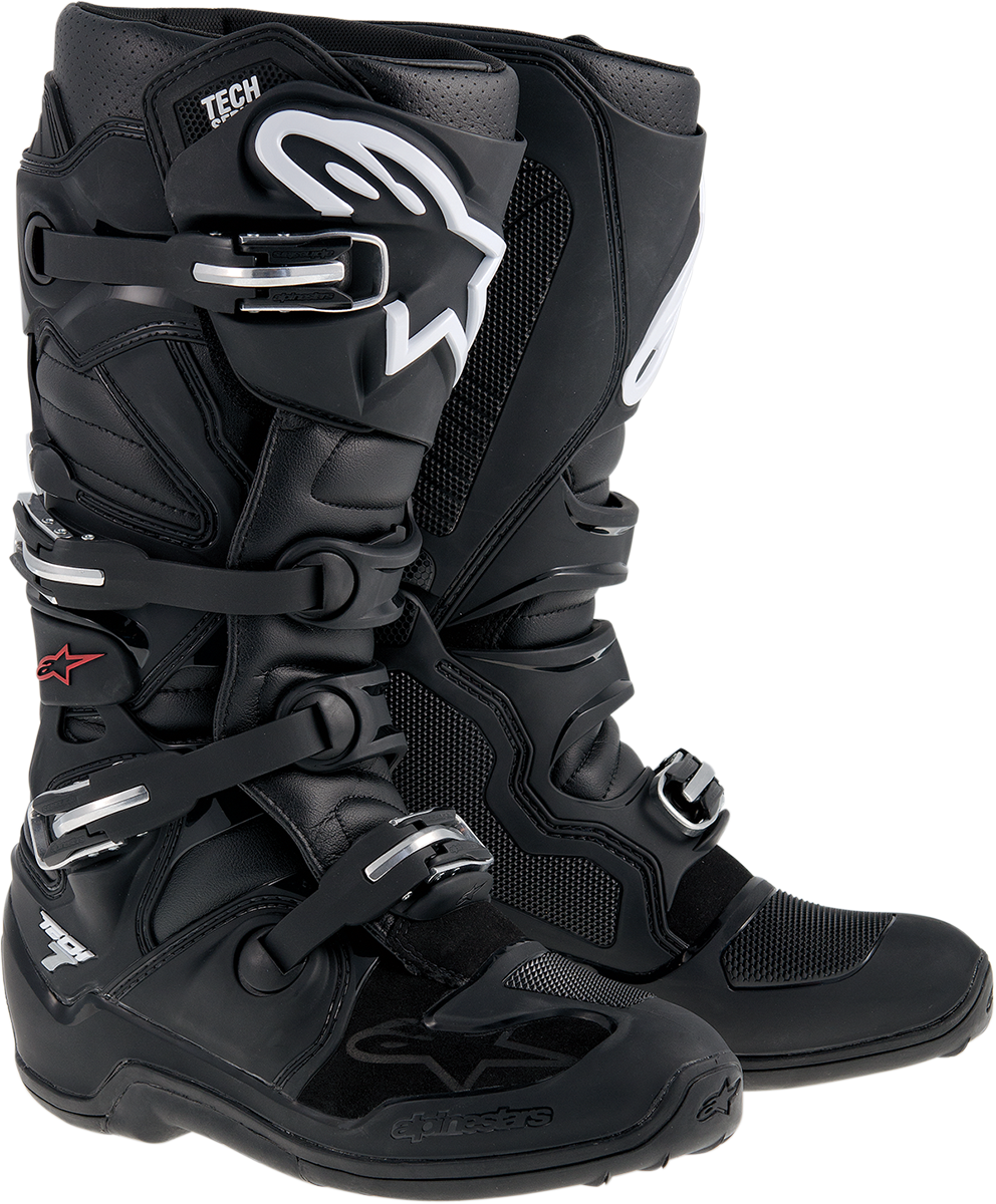 Alpinestars Tech 7 Black Boots 9