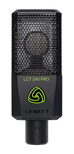 Lewitt LCT 240 PRO Highly Versatile Condenser Microphone, Black