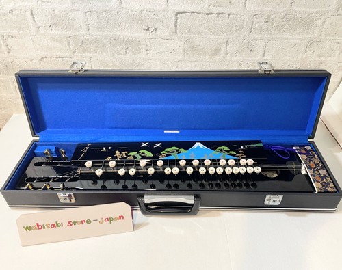 Taishogoto Taishokoto Japanese Harp Koto Acoustic with case