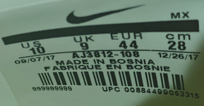 Nike Hypervenom Phantom 3 Elite DF SG-Pro AC Size 10 White Volt