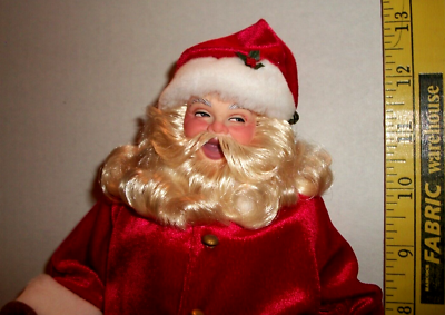 1999 MATTEL JOLLY BARBIE SANTA CLAUS DOLL WITH REMOVABLE CLOTHES