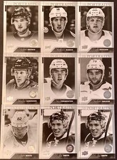 (28) 2017-18 2018-19 UPPER DECK HOCKEY RC ROOKIE UD PORTRAITS SERIES 2 II